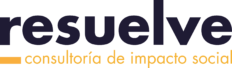 Logo de Resuelve Consultoría de Impacto Social sobre fondo transparente